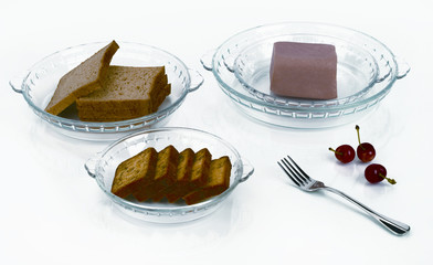 批發供應9寸圓形鋼化玻璃鮑魚盤4119 品質與美觀兼備的餐桌選擇